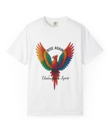 Phoenix Graphic T-Shirt — "Rise Again" Unbreakable Spirit
