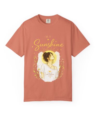 Sunshine Portrait T‑Shirt — "My Sunshine" Graphic Tee