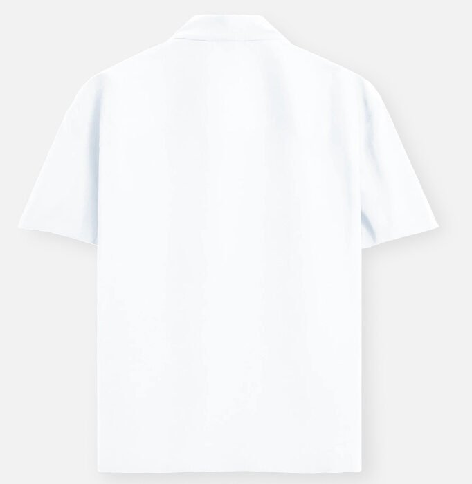 Midnight Black Oversized Cotton Shirt